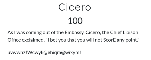 Cicero